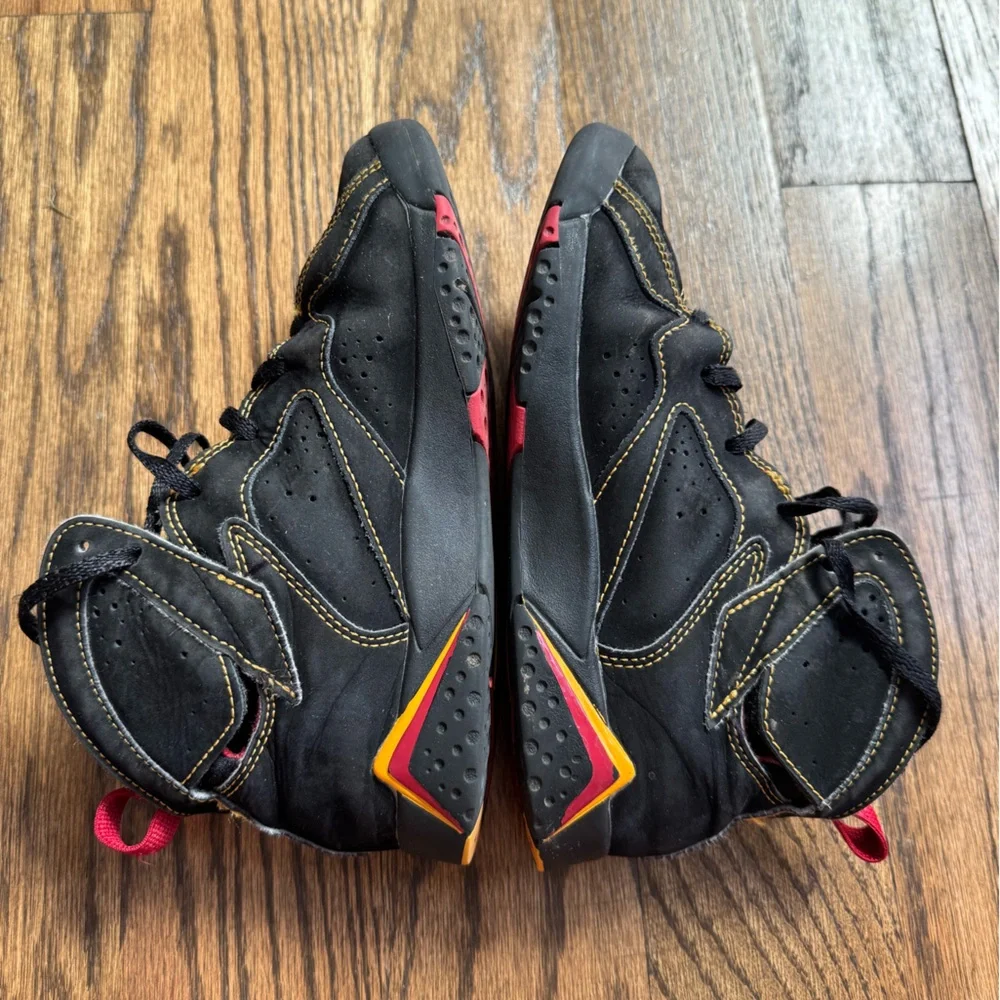 Air Jordan 7 Retro 'Citrus' US Basketball Sneakers, 1.5 Youth